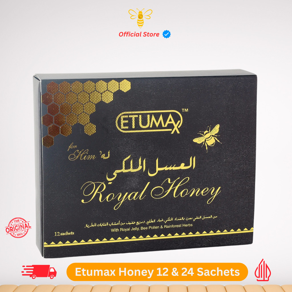 Etumax Royal honey Original Box 12 Sachet 20garm