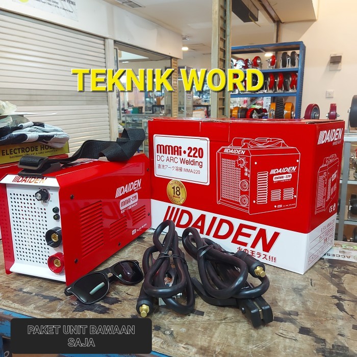 MESIN LAS DAIDEN MMAI 220 TRAVO LAS DAIDEN MMAI 220 INVERTER DAIDEN