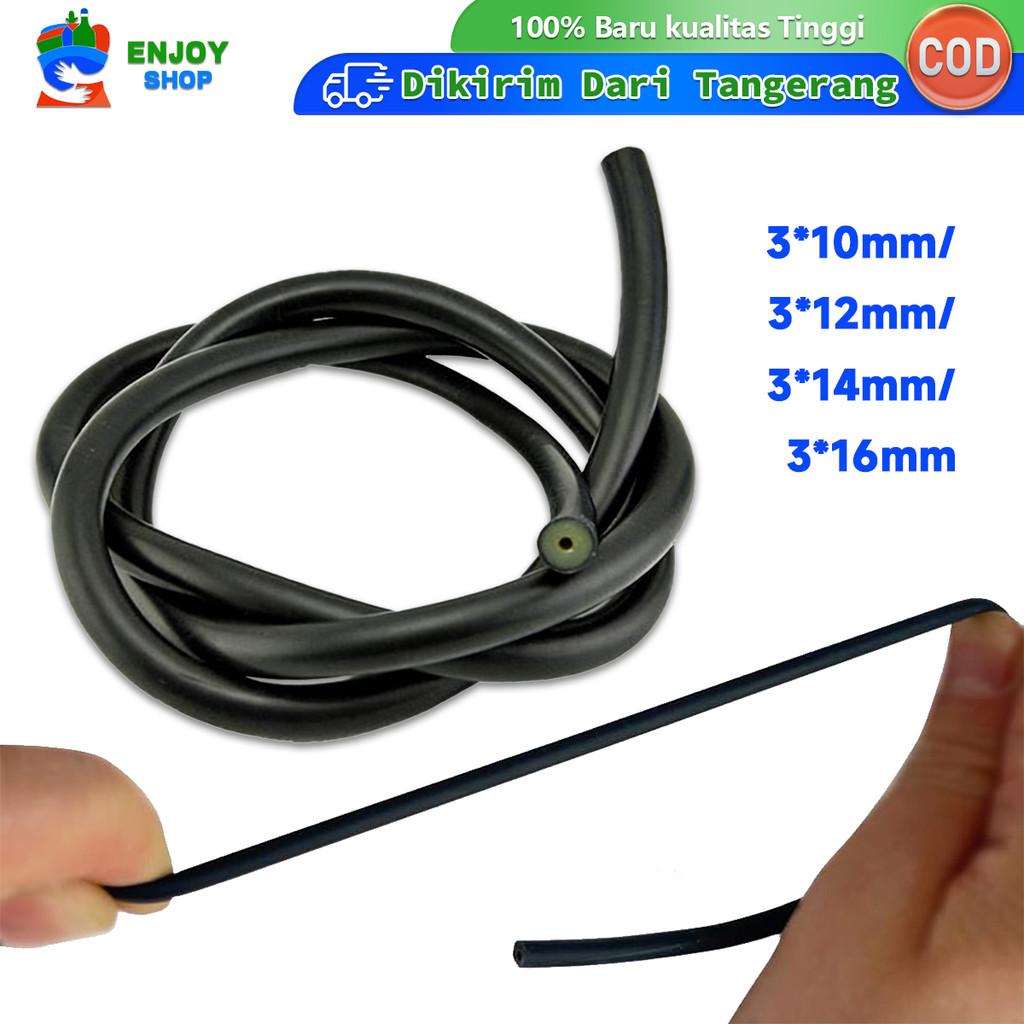 1M Rubber Speargun Latex 10mm-16mm Karet Panah Ikan Elastisitas Tinggi Untuk Alat Tembak Ikan