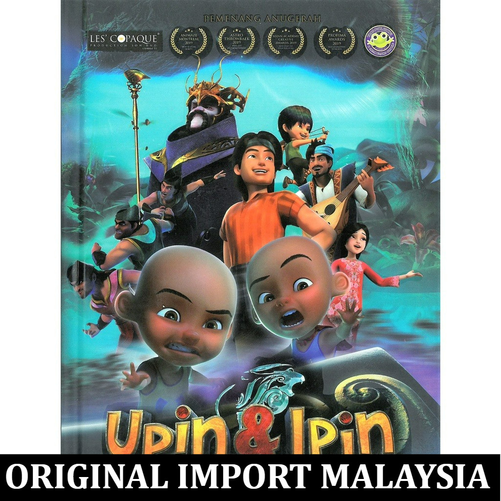 Komik Upin & Ipin: Keris Siamang Tunggal hardcover original import malaysia mly buku komik bacaan ho