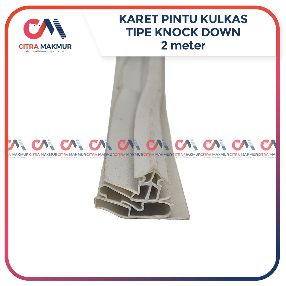 Gasket Karet Pintu Kulkas 1 pintu Knock Tusuk merk SHARP Freezer baut Samsung belum termasuk Magnet 