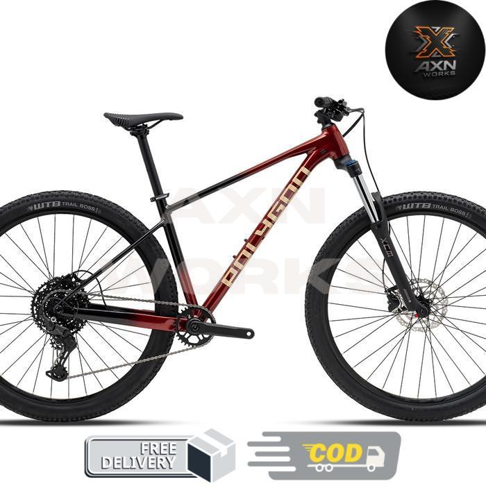 Polygon Xtrada 5 [27.5 / 29 Inch] Sepeda MTB 1x10 Speed - Red/Black 29" S -AXN