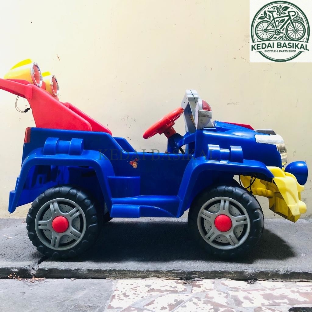 [KEDAI BASIKAL] Mainan Anak Mobil Mobilan Mini Jeep Aki Wimcycle Marvel Heroes | Bicycle & Parts Sho