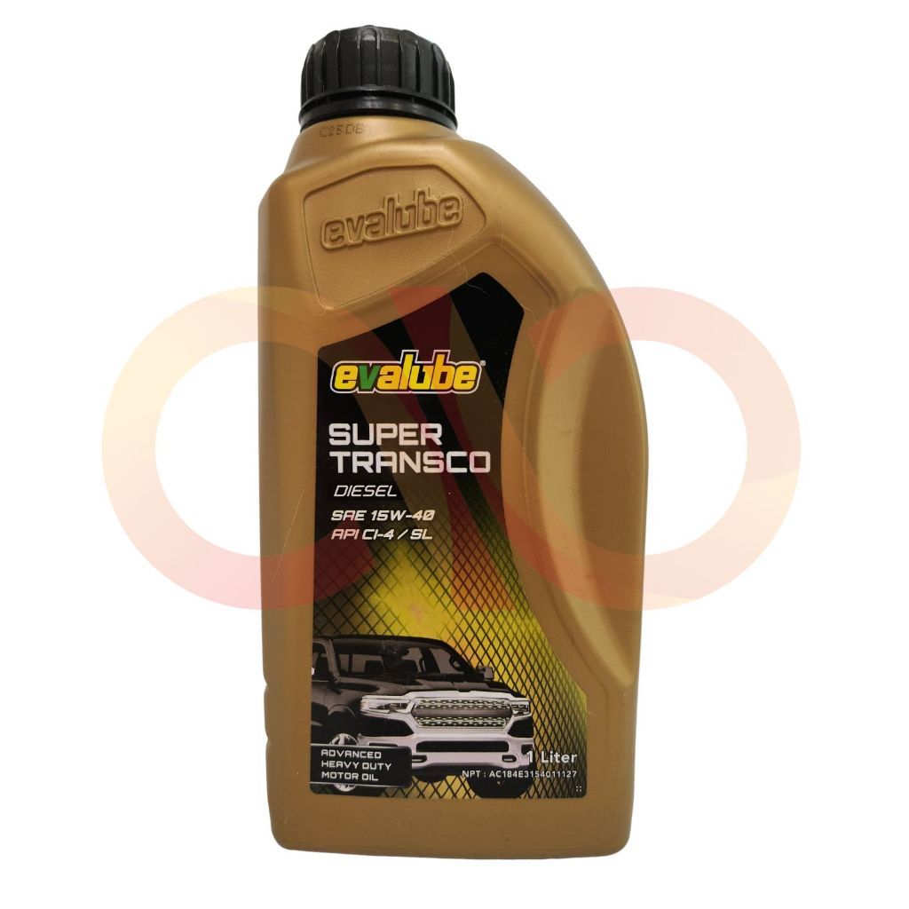 Evalube Oli | Oli Mobil Mesin Diesel SUPER TRANSCO 1 Liter