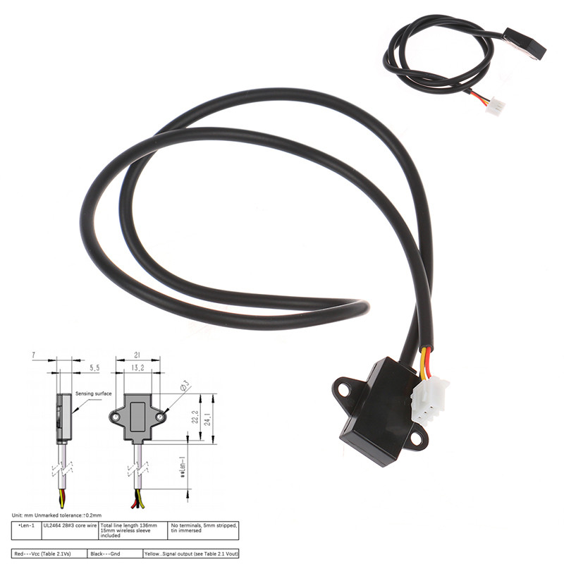 3.3V-5V Non Contact Water Level Sensor Capacitive Liquid Level Sensor Liquid Detection Switch Contro