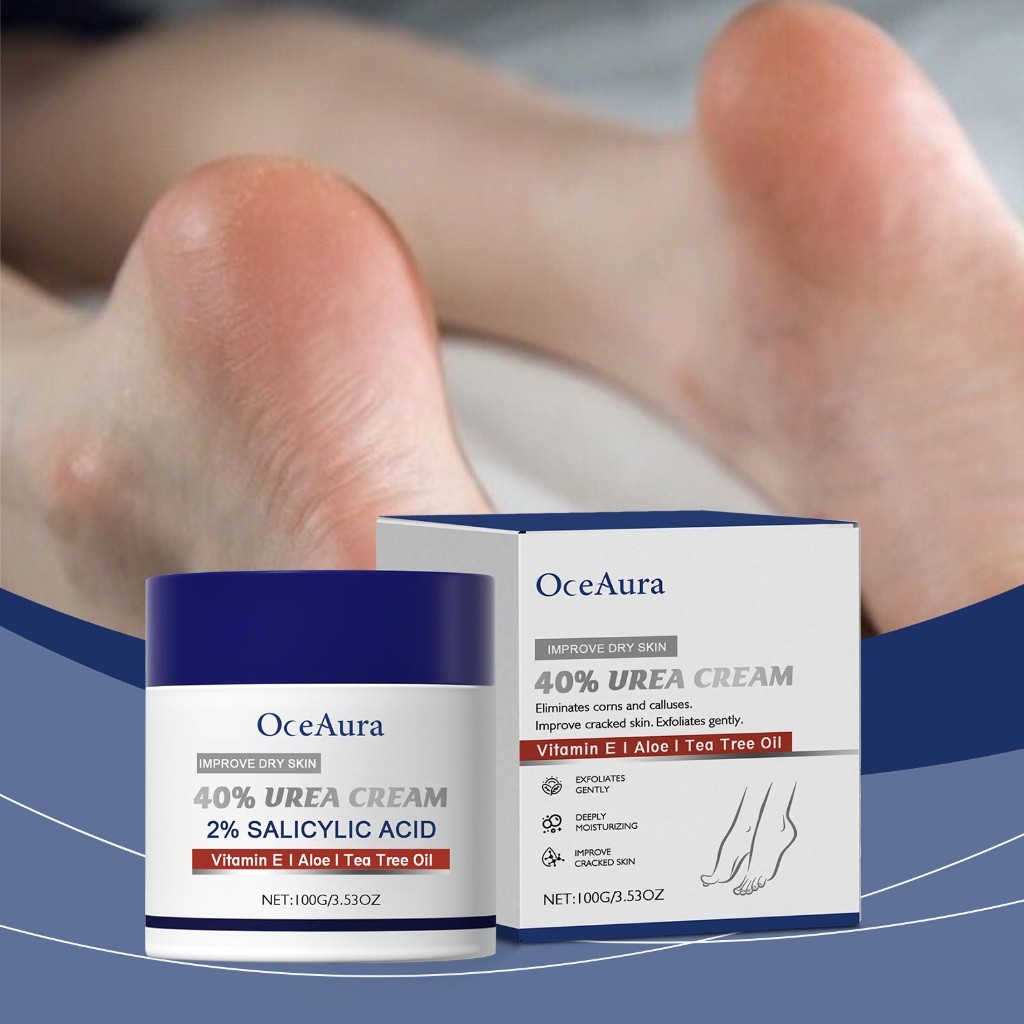 Urea Cream 40% Untuk Kaki Kering Pecah Obat Tumit Kaki Dan Tangan Obat Kapalan Kaki Ultra Pelembab K