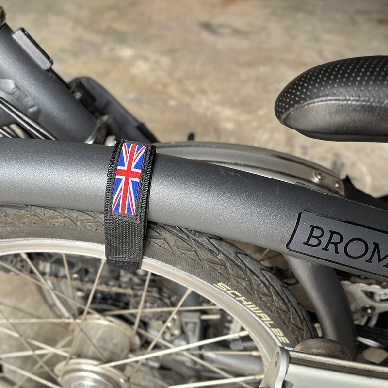 Tali Rangka Sepeda Brompton untuk Mengencangkan Kaki Celana, Tali Sepeda Lipat, Tali Serbaguna untuk