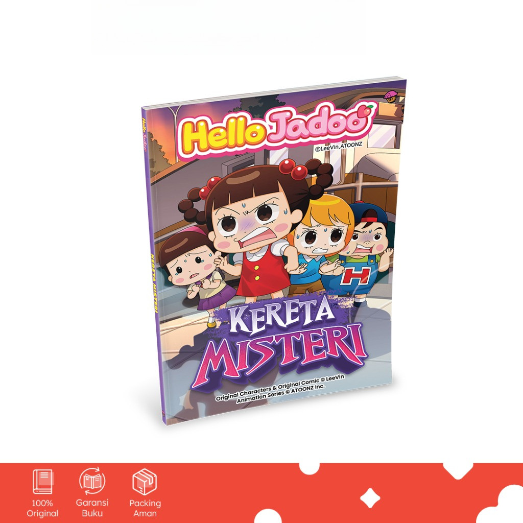 Komik Hello Jadoo Kereta Misteri - Buku Komik Anak Muffin Graphics - Mizan