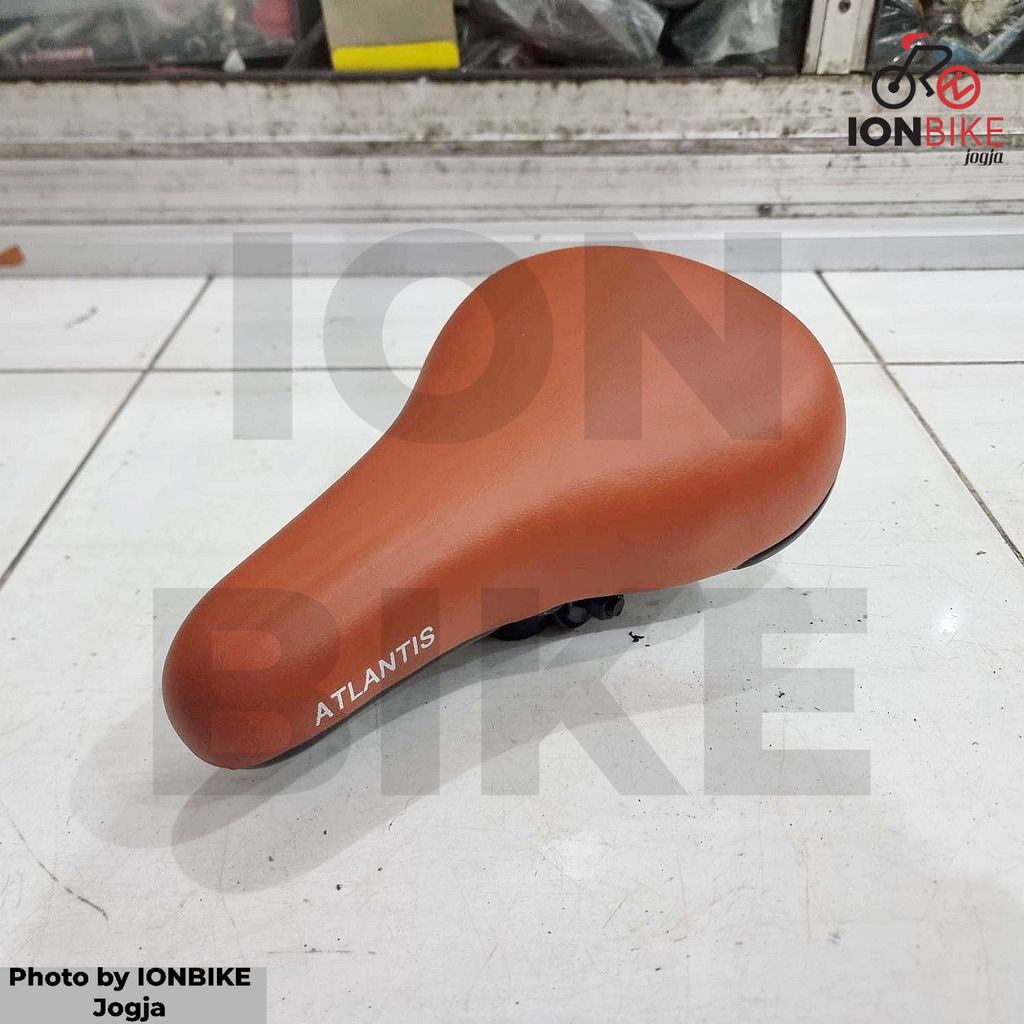 Sadel Sepeda BMX Sumax by Atlantis Warna COKLAT - Model Keren Classic - Not Spyder Jaring Laba-Laba 