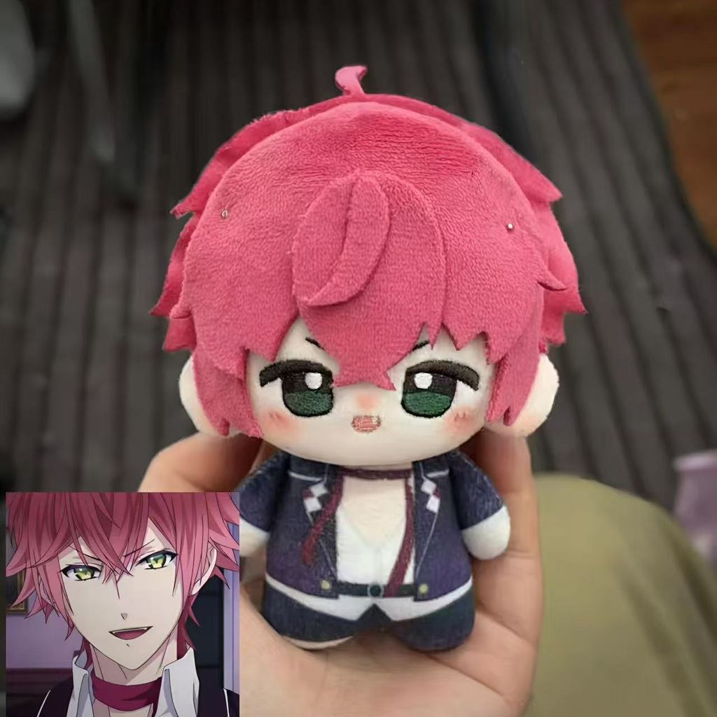 10CM Anime abolik Lovers Sakamaki Ayato Cosplay Plush Backpack Plushies Keychain Ornament Christmas 