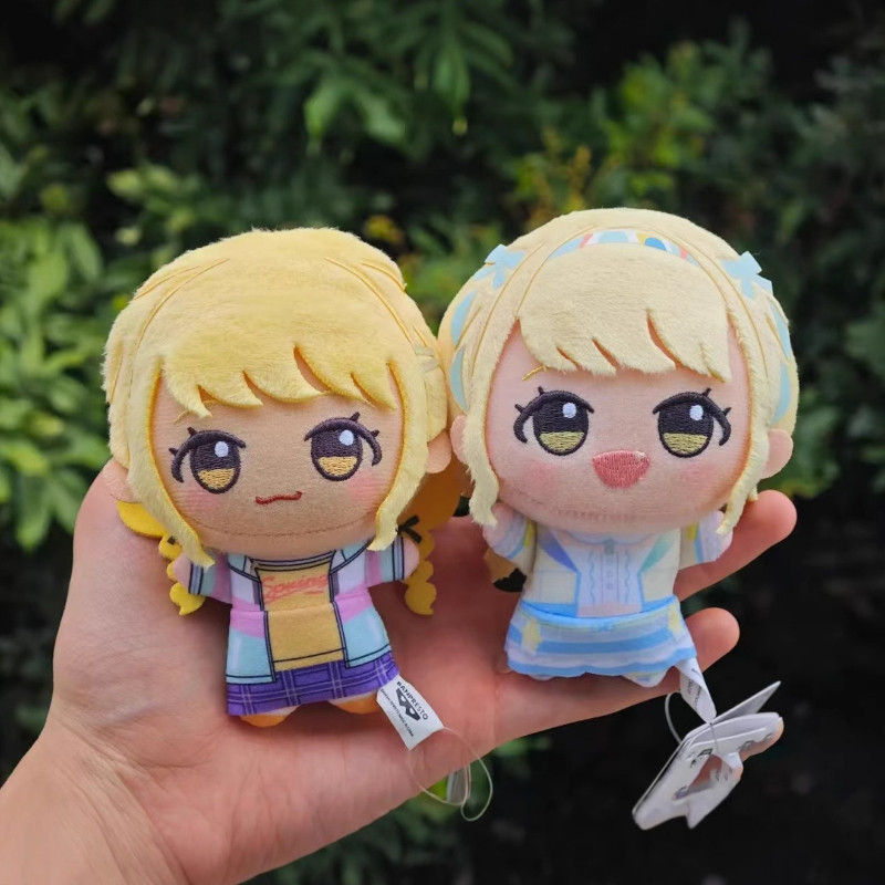 Anime IDOLM Plush Toys Saki Hanami Temari Tsukimura Kotone Fujita Cosplay Stuffed Dolls Plushie Pent
