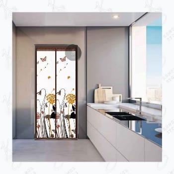 TIRAI MAGNET PINTU AC / TIRAI MAGNET BAHAN PLASTIK PVC - SUN FLOWER