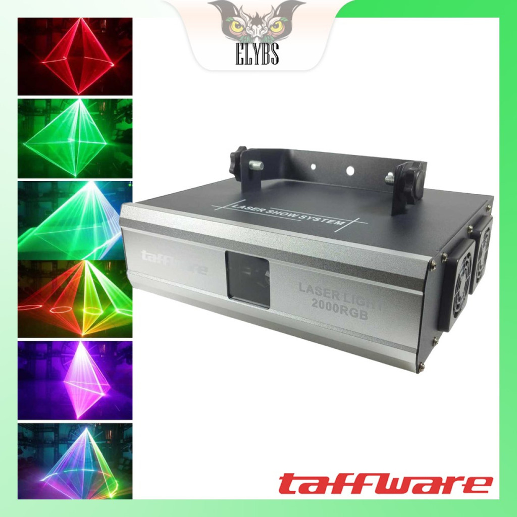 Lampu Proyektor Laser Panggung LED RGB Animasi Light Sensor Suara DMX