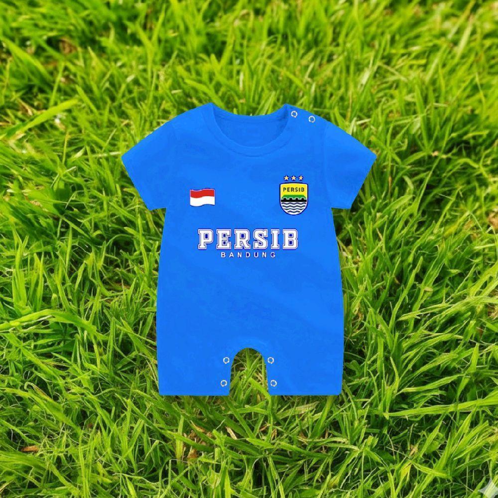 Baju bola anak Persib Romper bodysuit Anak Bayi new born Usia 0-12bln
