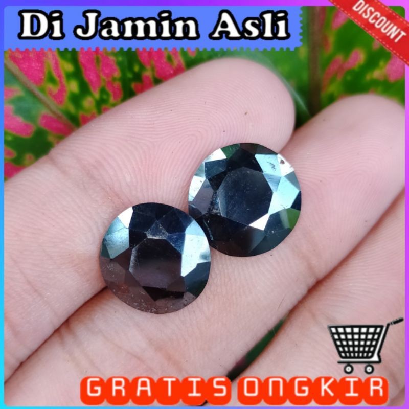 batu black hematite natural asli alam bkn akik ruby yakut safir cincin pria berlian black diamond