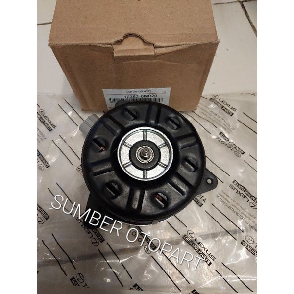 MOTOR FAN RADIATOR YARIS/NEW VIOS