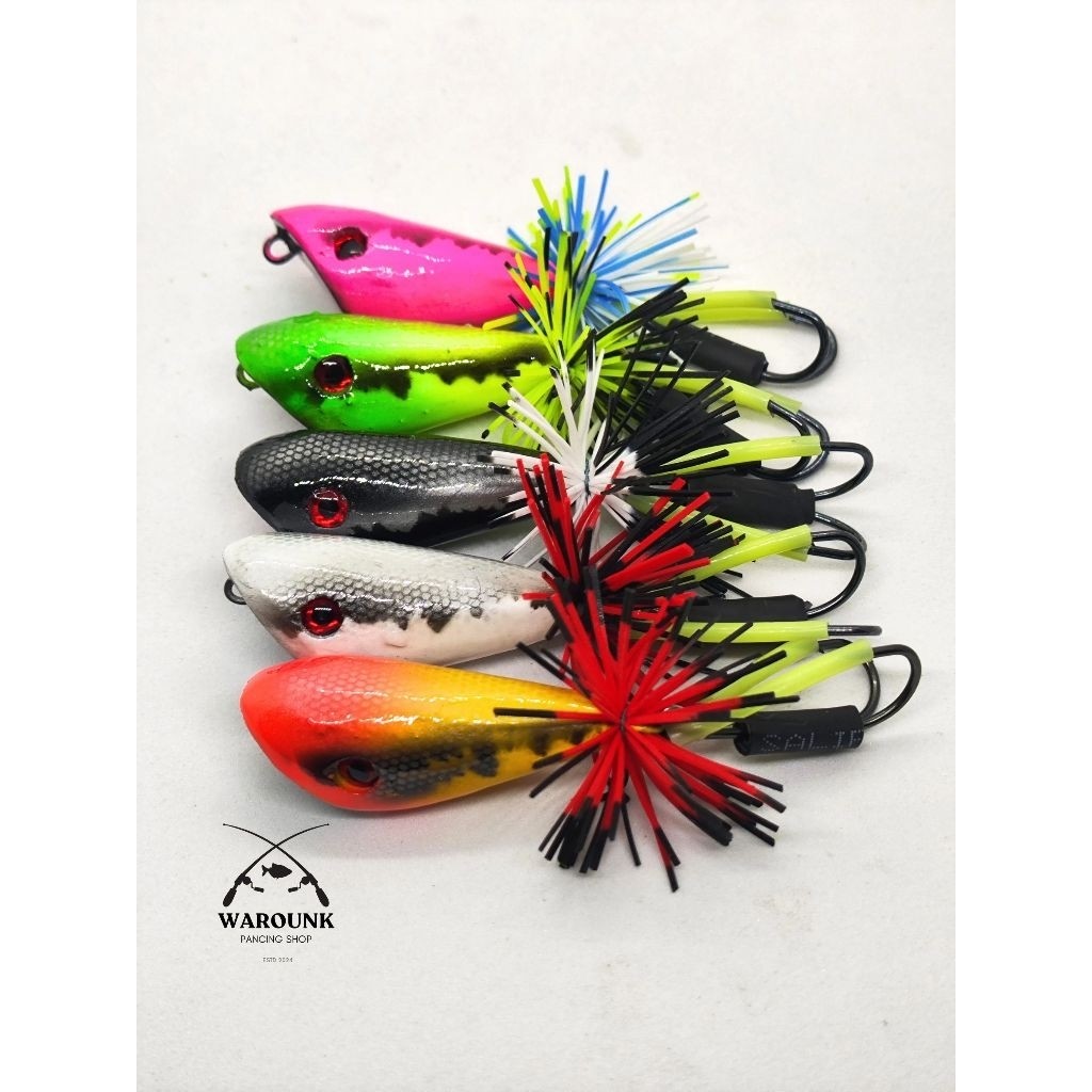 Geol frog jaws geol bt twitch lure 4cm 5gr cocok untuk gabus dan toman