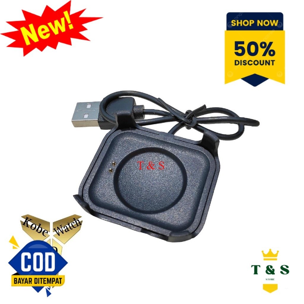 Dock Charger Kabel Smartwatch Series 5 / X7 / T55 / T500 Fitpro