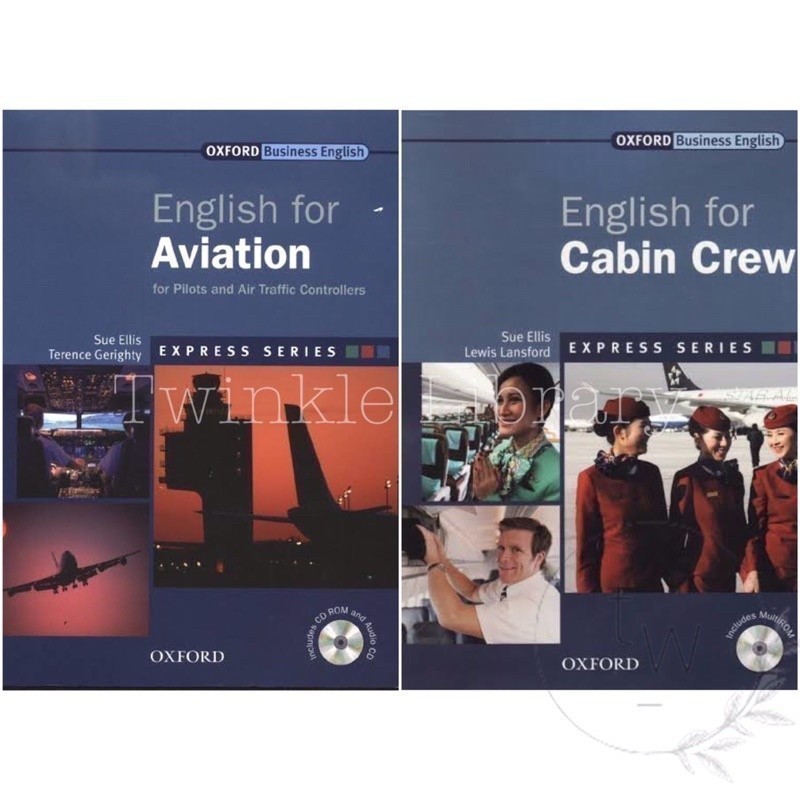 BUKU FISIK English for Aviation / Cabin Crew - Business English Express Series | Materi Bahasa Inggr