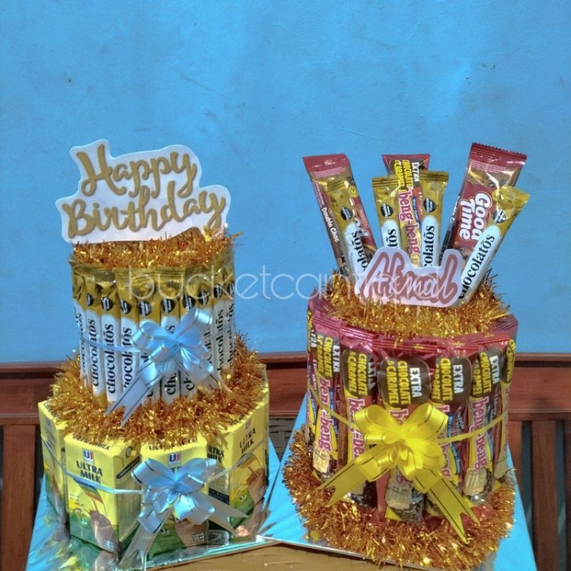 Promo KUE TART SNACK TOWER MURAH / KUE ULANG TAHUN SNACK