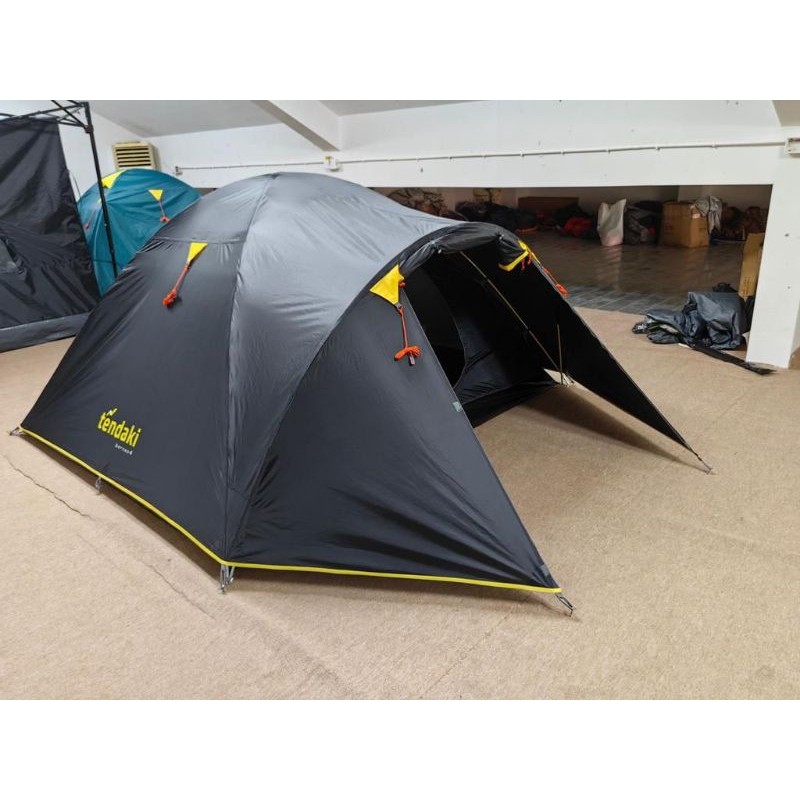 Tenda Borneo 4 Black Yellow Limited Edition