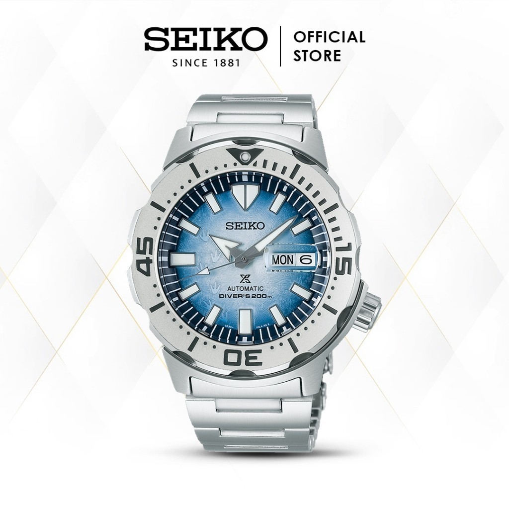 Promo Original  Seiko Prospex Monster SRPG57K1 SRPG57 Automatic Antarctica Penguin Garansi Resmi 3 t