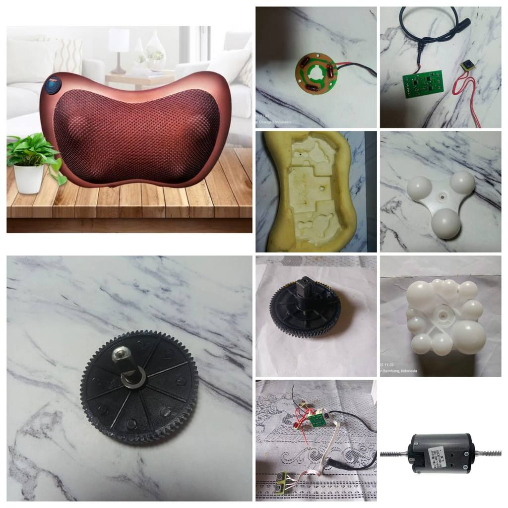 Sparepart Bantal pijat / Dinamo bantal pijat / Gear bantal pijat