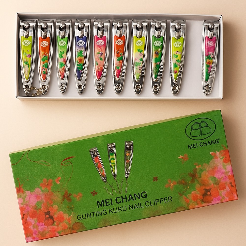 BS - [Grosir] [1 Lusin] Gunting Kuku Kecil MEI CHANG/Pemotong Kuku MEICHANG/Jepitan Kuku Kecil 1 Lus