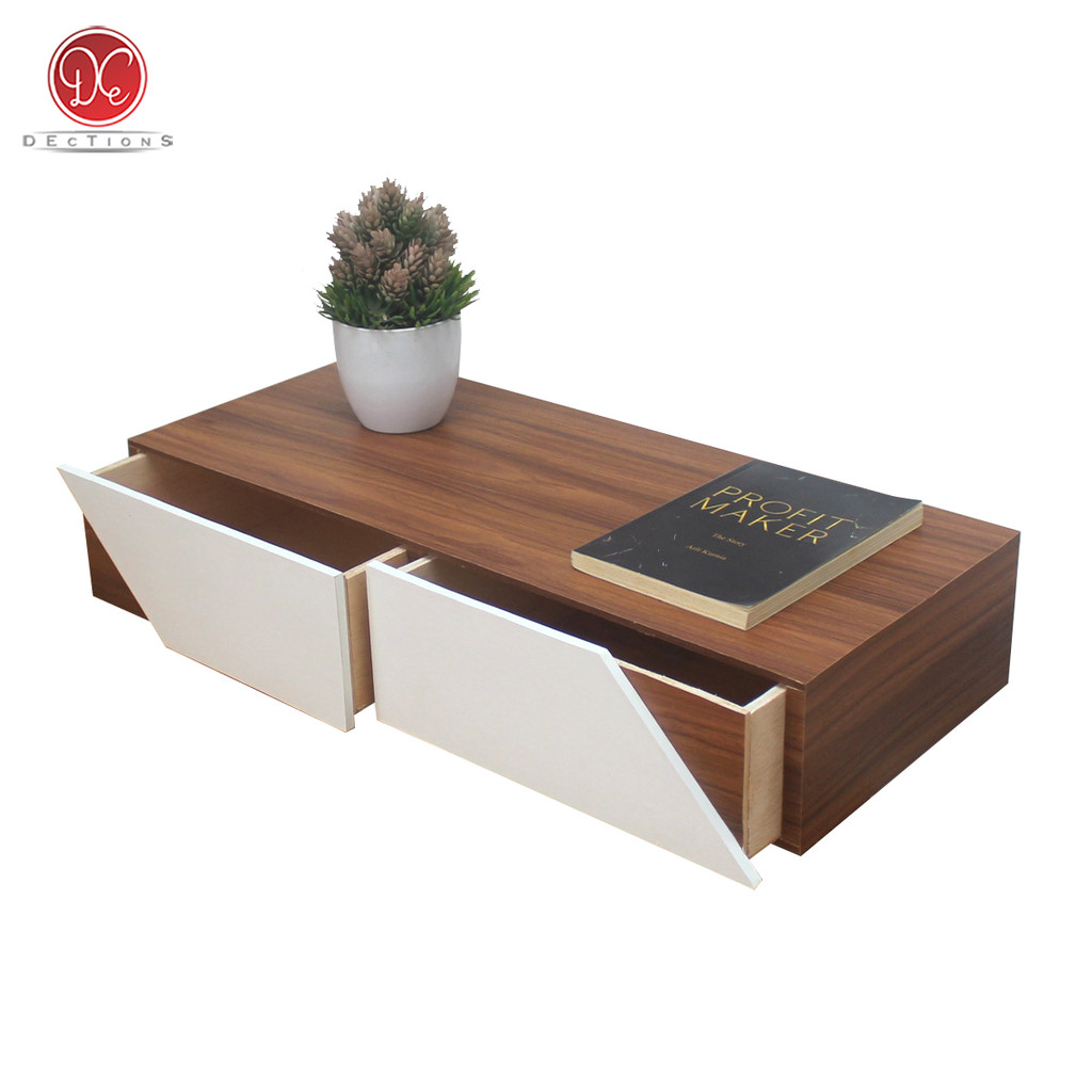 Dections Meja Laci Gantung Tempel Dinding 60x25cm Minimalis Aesthetic - Meja Rias Kamar Modern