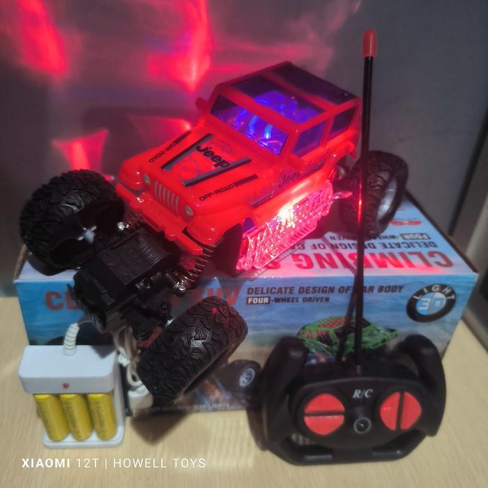 New PROMO mobil remot Rock CLIMBER offroad baterai charging / mobil remote control offroad per monos