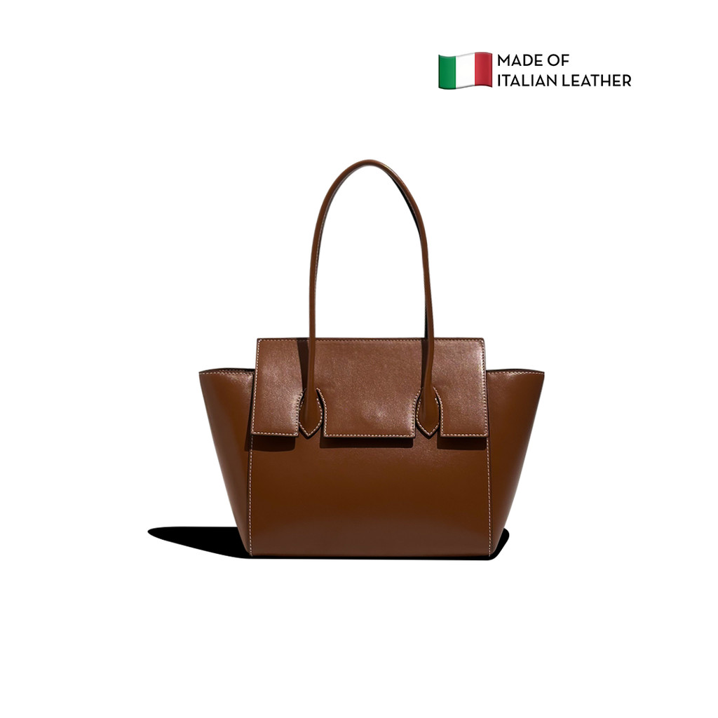 ROUNN Felice Flap 26 Tas Tangan Wanita Kulit Sapi Asli