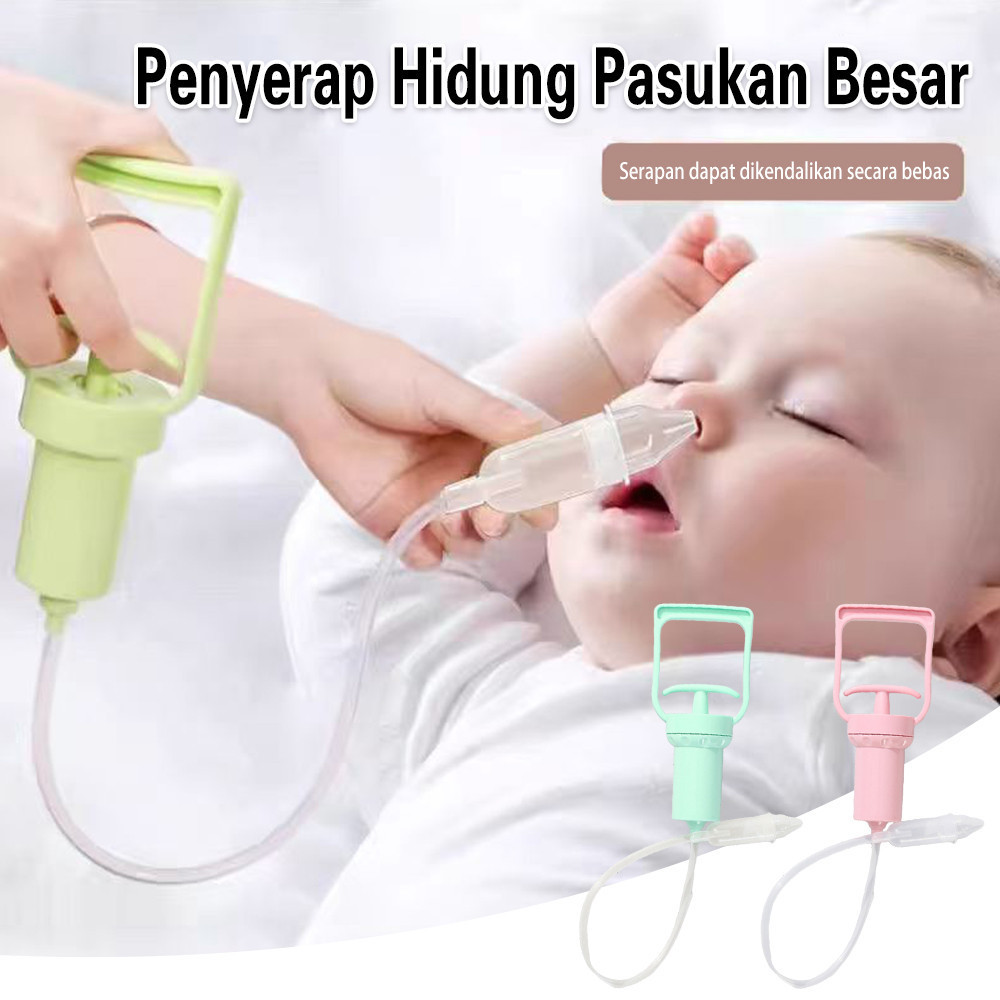 Baby Nasal Aspirator Hand Pump Pembersih Tarik  Nasal Aspirator With Pipe Penyedot Ingus Bayi