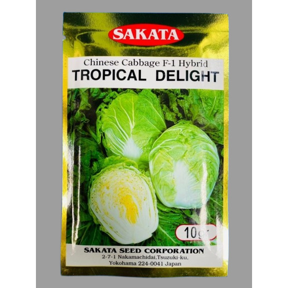 Benih F1 TROPICAL DELIGHT sawi putih chinese isi 10 gram dari SAKATA