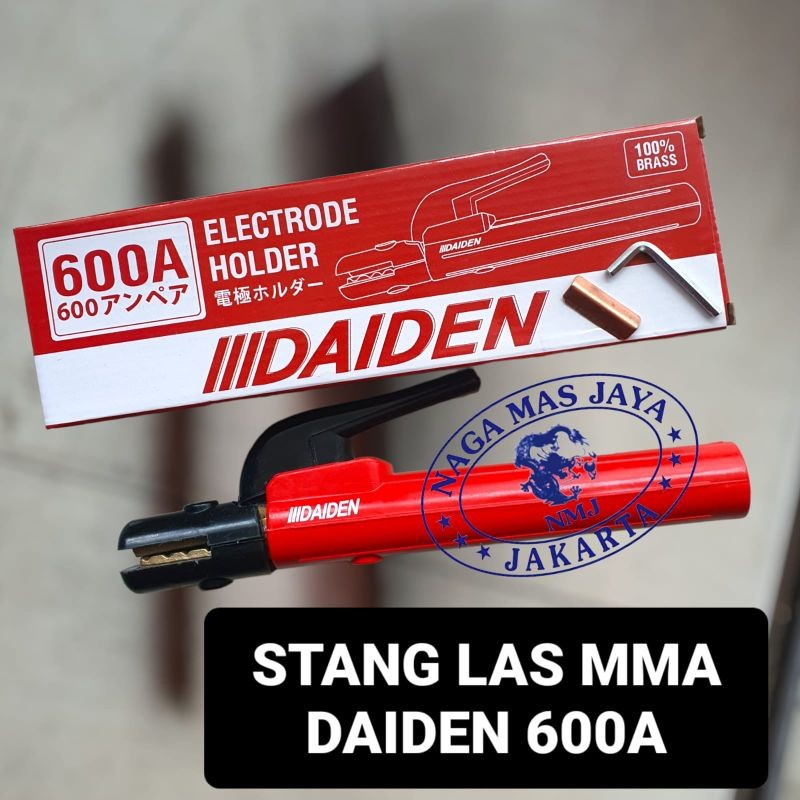 STANG LAS MMA DAIDEN 600 A / TANG LAS MMA DAIDEN 600 AMPER / STANG LAS 600A DAIDEN