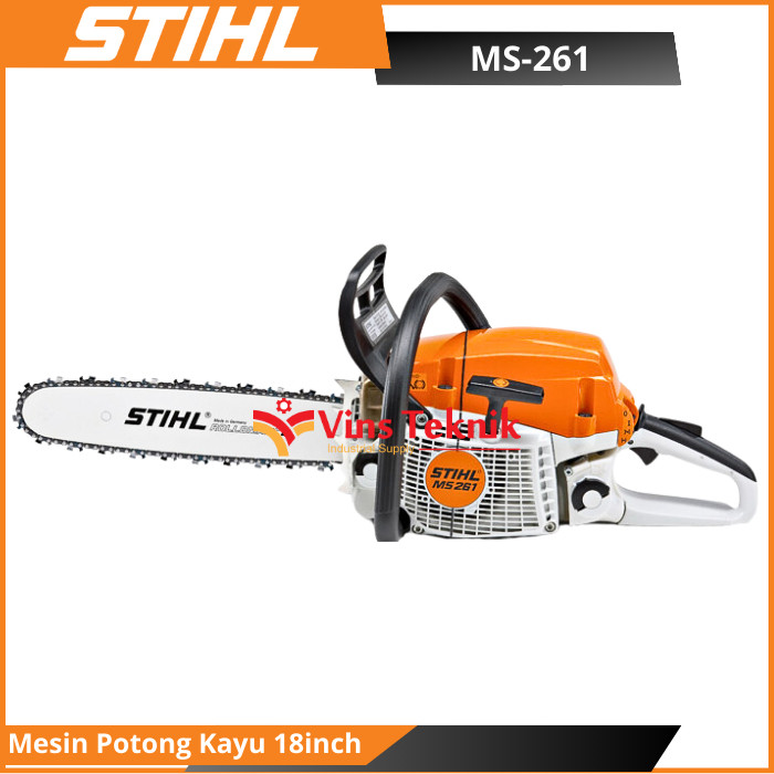 Mesin Potong Kayu 18 inch STIHL MS261 Chain Saw 18" MS261