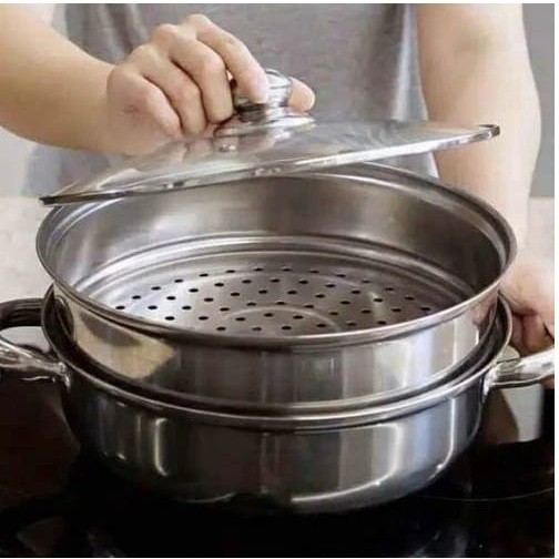 Panci Steamer 2 Susun / Panci Somay 2 Susun