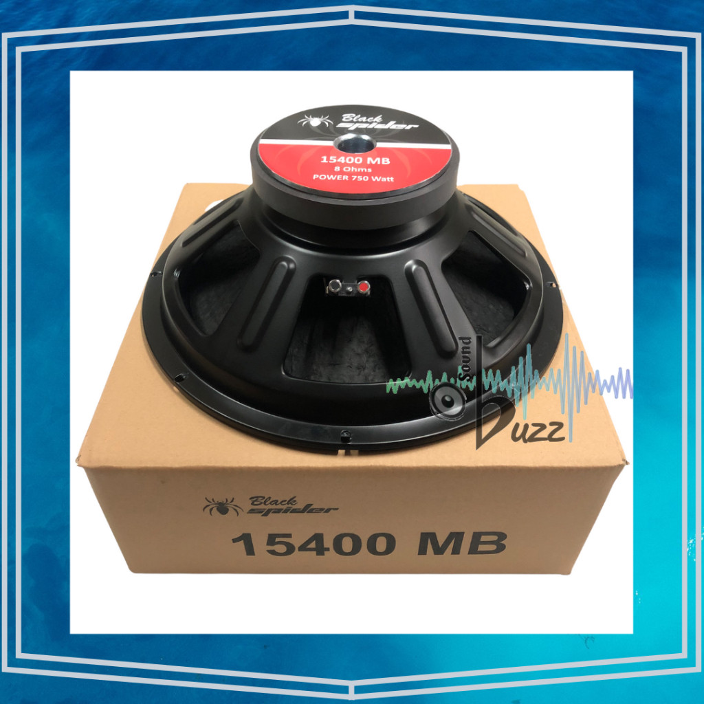 Speaker 15 inch BS 15400 Black Spider Blackspider 15400 MB