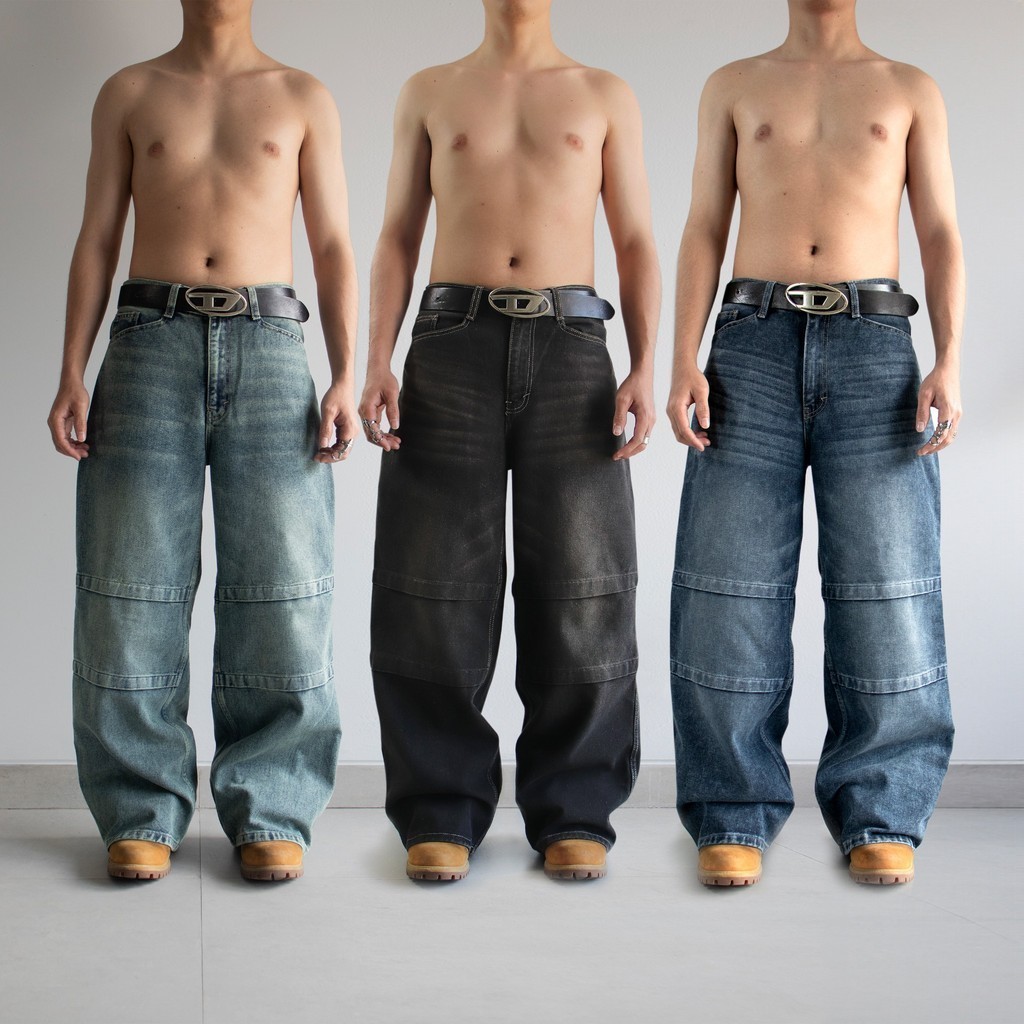 DEMOAN - BAGGY JEANS V2 | Celana Jeans Pria
