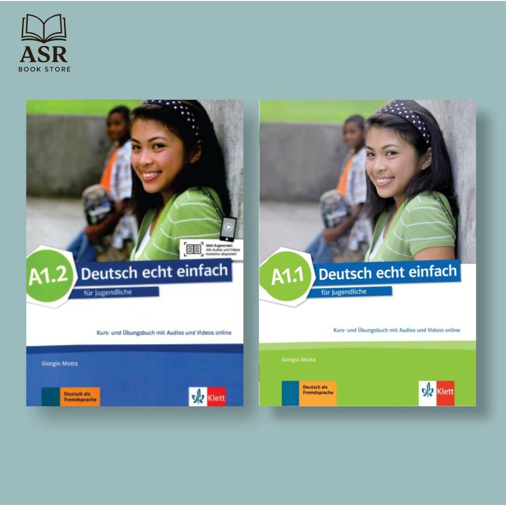 Buku Deutsch Echt Einfach A1.1, A1.2 Full Set