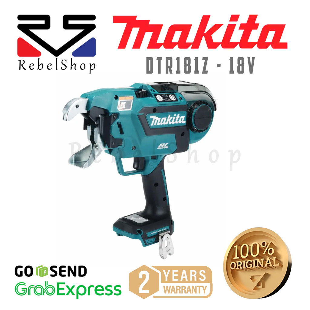 Makita Cordless Baterai Rebar Tying Tier Tool Mesin Pengikat Kawat 18V + Unit Only - DTR181Z