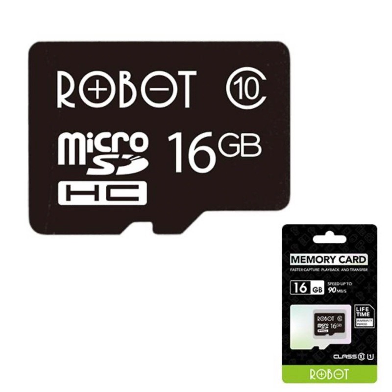 alfariz Memory Card 16Gb Class10 Kartu Memory HP/CCTV MicroSD Super Speed Original Robot