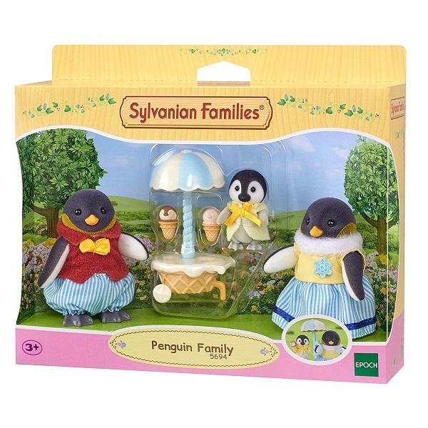 Mainan Koleksi Sylvanian Families Penguin Family