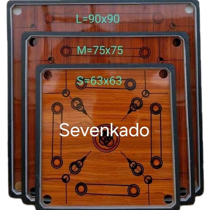 Meja karambol (B, S, K) +1set biji karambol besar - jumbo+bubble