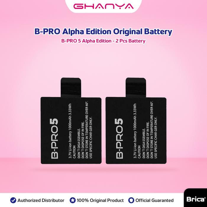 BRICA 2 PCS BATERAI B-PRO 5 ALPHA EDITION MARK II IIS AE1 AE2 AE2S AE3S LITE BASIC GINAL  BATRE BATR