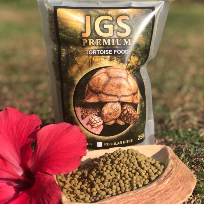 Pelet JGS Premium 250 grm / Tortoise Food / Pelet Kura Darat / Makanan Kura - Kura