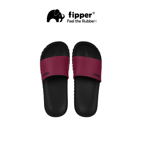Fipper - Slip On Trail Plus Black / Maroon / Black