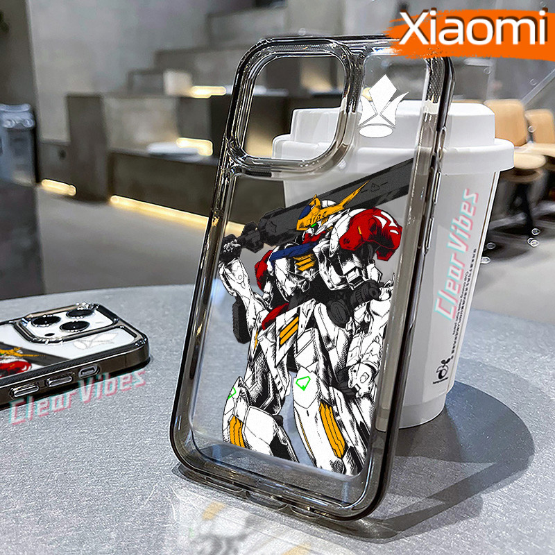 Kece Gundam Glossy PC HardCase CASE Xiaomi 14T POCO X7 PRO M4 M6-Pro C65 F5 F4 12-LITE 13T Cowok Akr