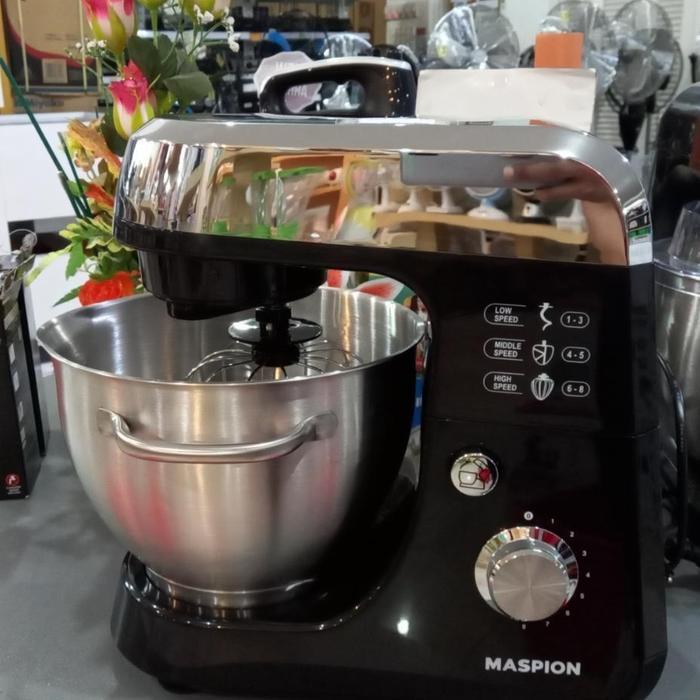 Maspion STAND MIXER SM-400 Super Stand Mixer Multifungsi 4L Stainless Steel 8 Speed Setting - STAND 
