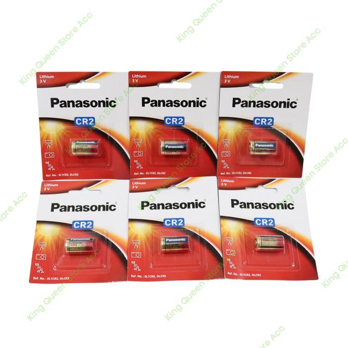 Baterai Panasonic CR2 / Baterai Lithium Power Panasonic CR 2 - Asli