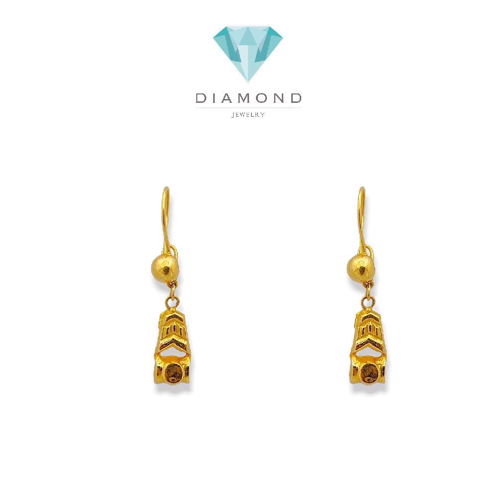 Vintage Gold Earring 23K / Anting Emas Vintage 23K / 324AMSWP1